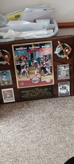 Minnesota Twins Big 3.. Collectible Plaque Have The Twins