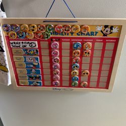 Mickey Mouse Chart Board 