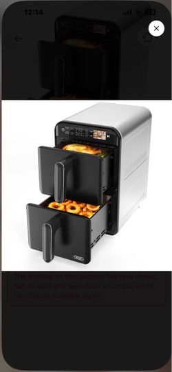 Dual Basket Air Fryer Oven