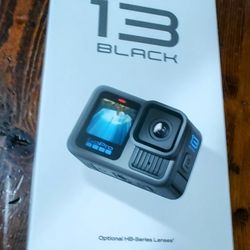 NEW GoPro HERO 13 BLACK 5.3K  CAMERA 2 BATTERY BUNDLE, MEMORY CARD, CASE HERO13 HDR 27MP