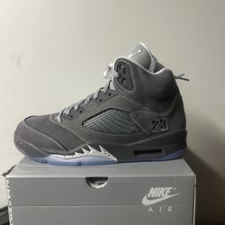 Jordan 5 Retro Wolf Grey 12M,11M,10M,9M & 6.5Y, 6Y,5.5Y