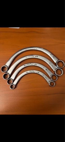 Snap-on SAE Half Moon Box Wrench Set – 4 Piece – Made in USA