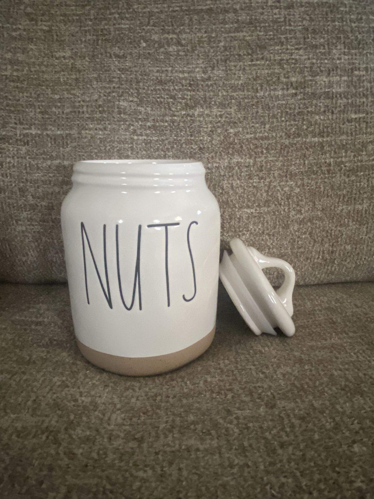 Rae Dunn “Nuts” Canister