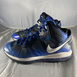 Nike lebron 8 v/2 'all star' shoes blue men's size 9.5 448696 400