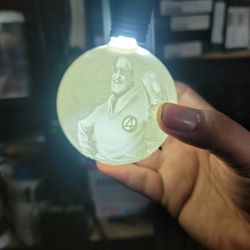 CUSTOM 3D PRINTED PICTURE ORNAMENTS