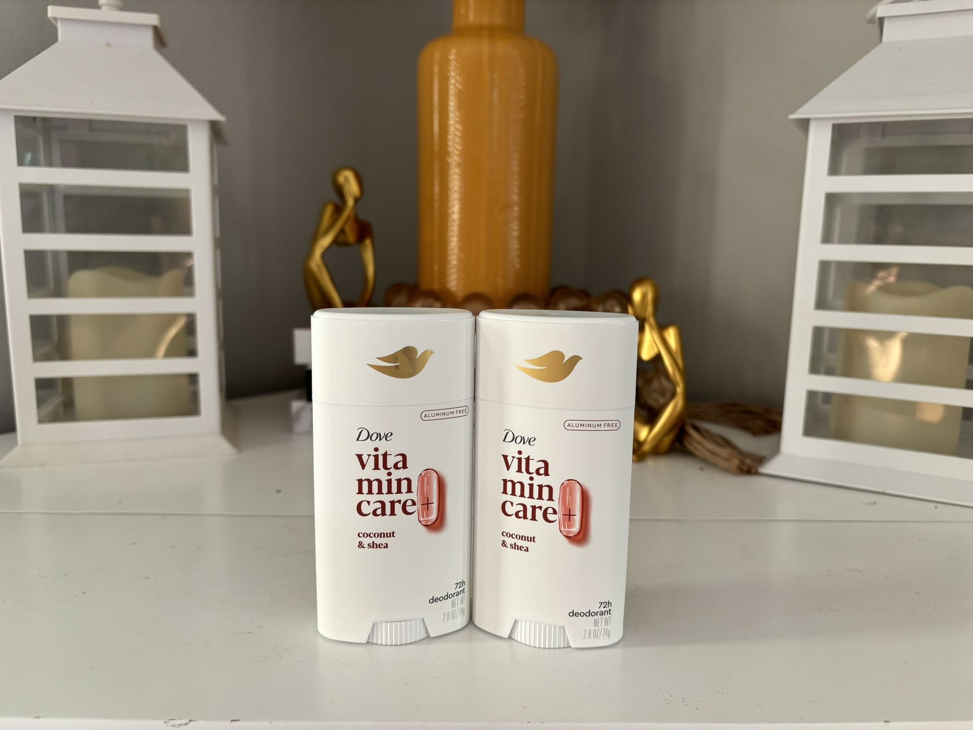 Dove Vitamin Care Coconut & Shea Deodorant Bundle