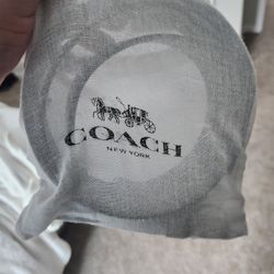 Coach Belt And Keychain