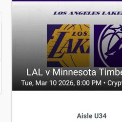 Lakers Vs Minnesota  Timberwolves 