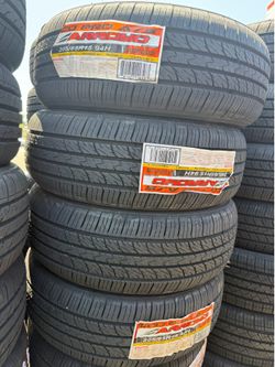 🚘🚨vendo set de llantas 205 65 15 arroyo tires