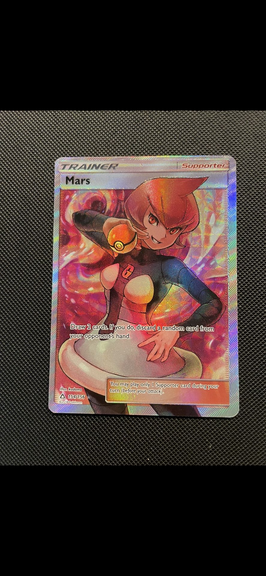 Mars Full Art Ultra Rare Pokemon Trainer Card 154/156 Ultra Prism Sun & Moon Pokmon for Sale in Flower Mound, TX - OfferUp Mars Full Art Ultra Rare Pokemon Trainer Card 154/156 Ultra Prism Sun & Moon Pokmon for Sale in Flower Mound, TX - OfferUp
