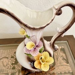 Floral Vases  (Pair or Single) 