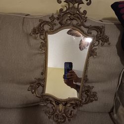 Vintage Decorated Mirror 