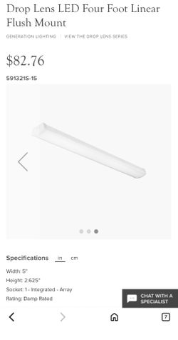 NEW‼️ Ceiling 4ft Lights (8 In Total)$30 Each