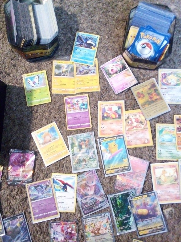 Pokemon Cards Halos And Normal Cards Great Condition 