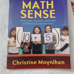 Math Sense By Christine Moynihan