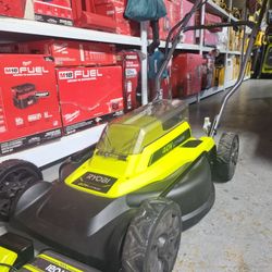 RYOBI
40V 18 in. 2-in-1 Cordless Battery Walk Behind Push Lawn Mower with 6.0 Ah Battery and Charger