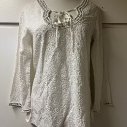 White Blouse And Dress 