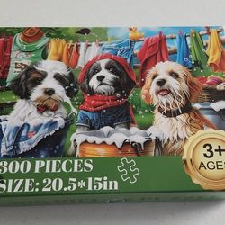 Dogs 300 Piece Jigsaw Puzzle #1