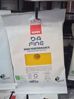 Rupes 5 inch yellow foam pad