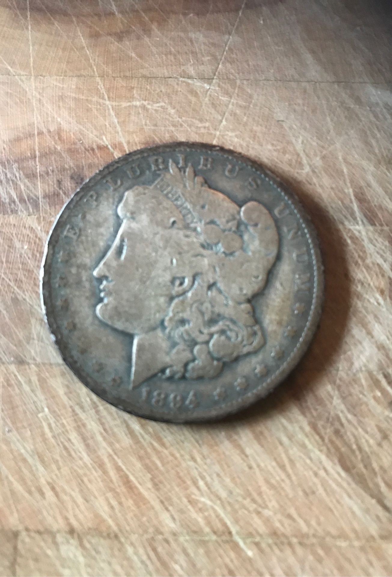 1894 O. Morgan Silver Dollar Oregon Mint