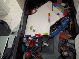 Box full of legos