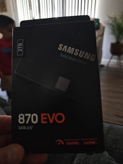 Samsung 870 EVO 2TB SATA SSD