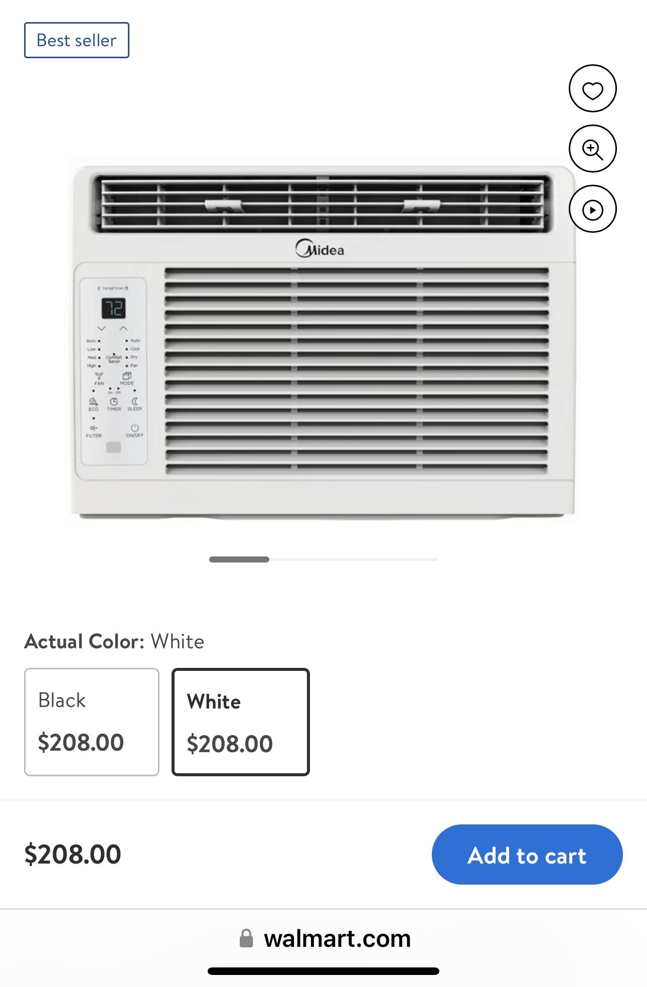 Ge 6000 BTU Window Air Conditioner Open Box Excellent