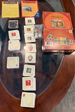 Catan Card Game 485 And Expansion Set Combined Some Unopened Looks Complete.