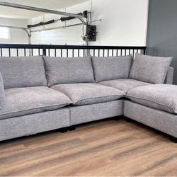 Cloud Sectional Custom Same Day Delivery No Money Down No Credit Need 0% Interest 
