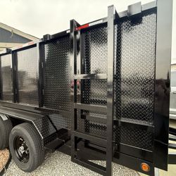 ☘️New 8x4x12 Hydraulic Dump Trailer 💎☘️