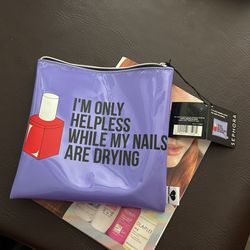 plastic makeup bag