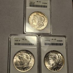 Anacs Soap Box Coin Lot