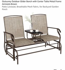 Outdoor Glider $100