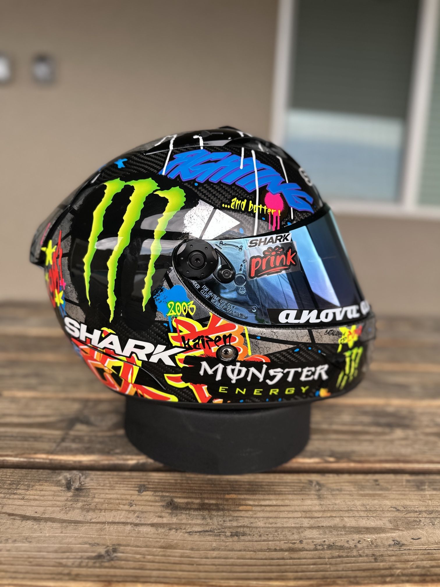 Shark Race-R pro Carbon Lorenzo Catalunya GP. Size Large
