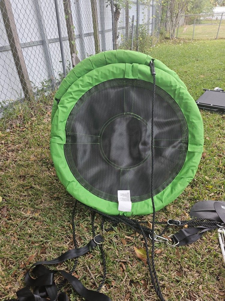 Saucer Tree Swings for Kids or Adults