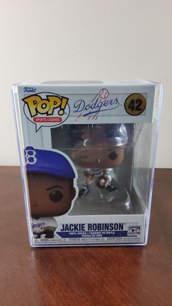 Funko Pop! Sports Legends Dodgers 42 Jackie Robinson Vinyl Figure

