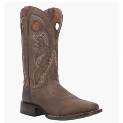 Dan Post Abram men’s leather cowboy western square toe boot size 9.5D