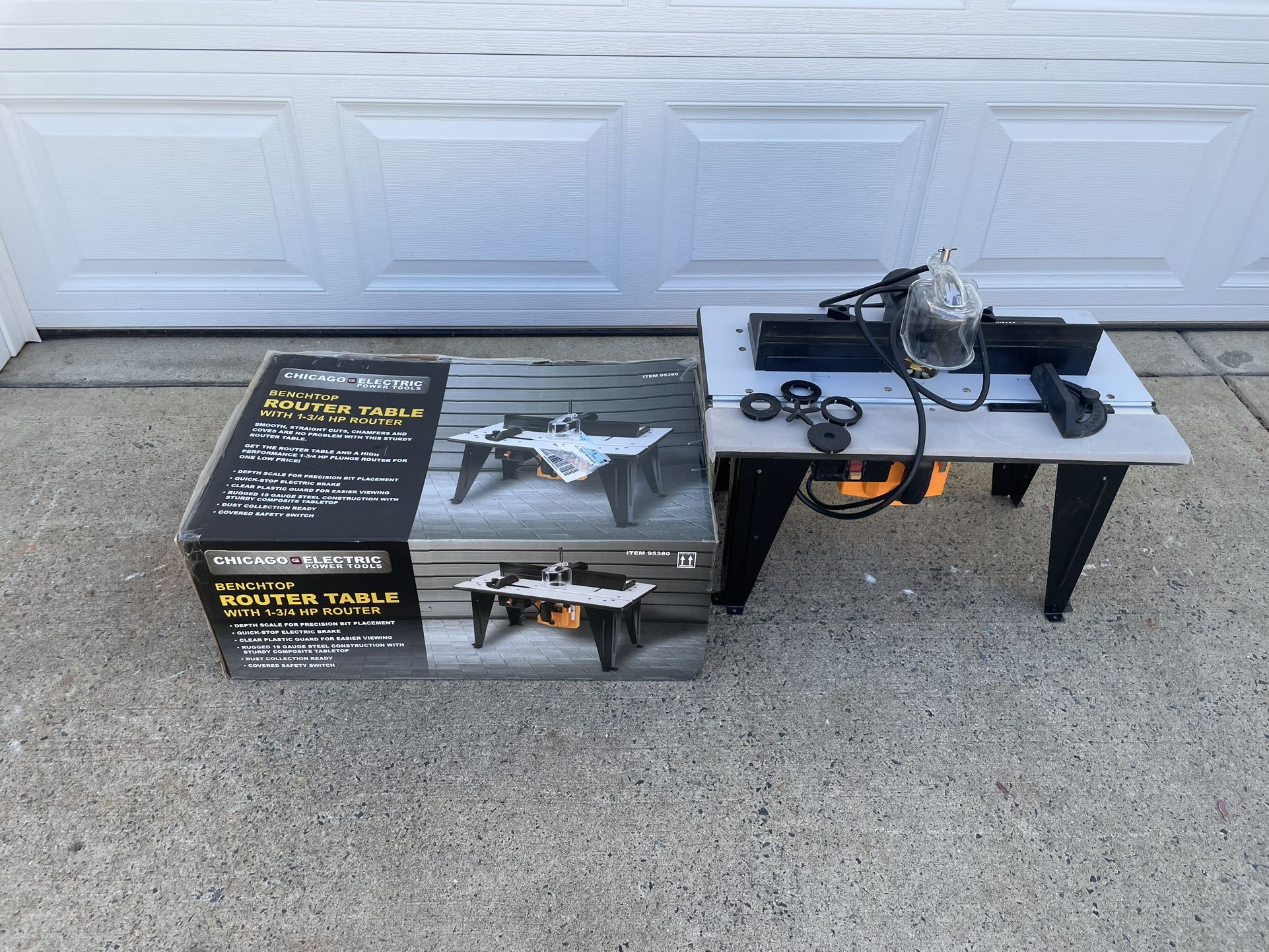 Chicago Electric Bench Top Router Table