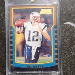 Tom Brady 2000 Bowman Rookie