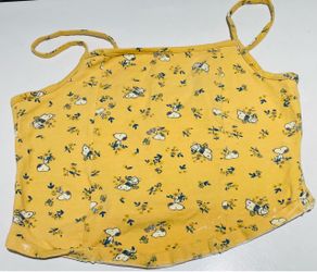 Pink victoria secret bra, Carole Hochman bra, SHEIN tank tops, snoopy tank top
