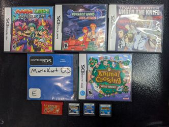 Nintendo DS & GBA Games (Pokemon FireRed, Blue Rescue Team, Advance Wars, etc.)