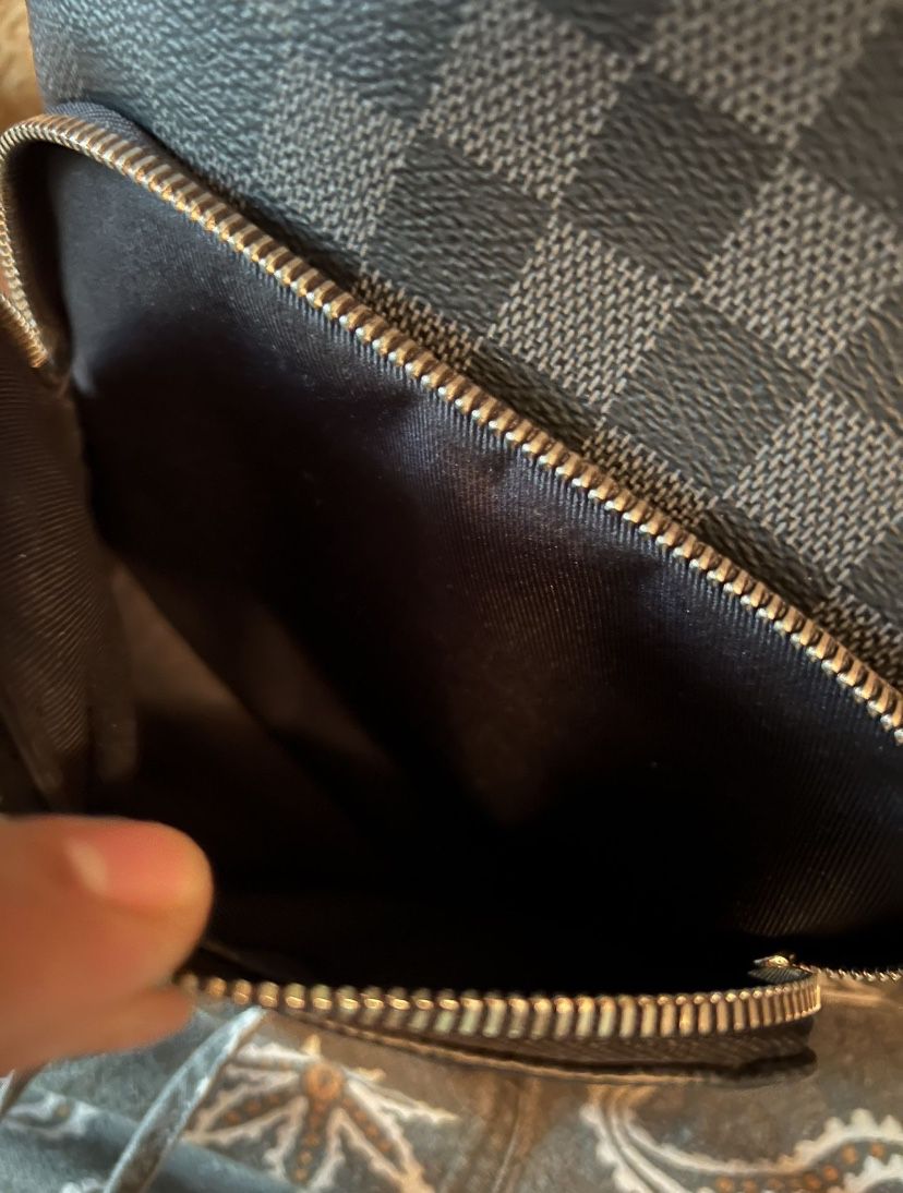 Louis Vuitton Brown Monogram Canvas Calfskin Double Zip Closure Sling  Backpack for Sale in Phoenix, AZ - OfferUp