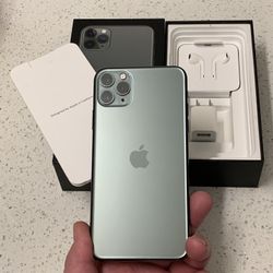 iPhone 11 Pro Max-64gb, Unlocked Any Service Carrier, Almost New Condition/With Box-Headphones-Inserts-charger, Check/Test Before Buying, $330