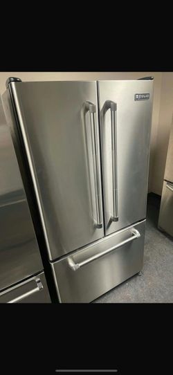 Jenn-Air 3-Door Refrigerator Stainless Steel FrenchDoor