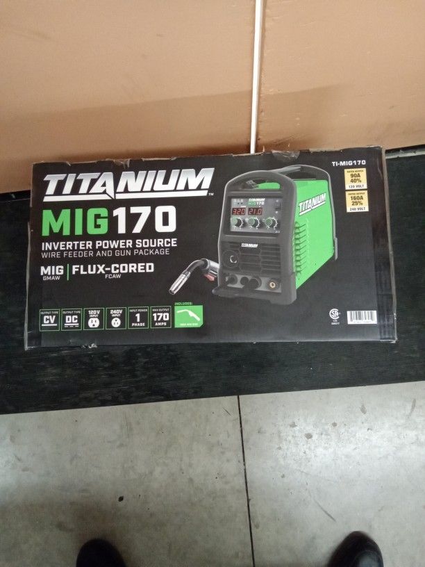 Titanium Mig 170 Inverter Power Welder