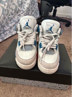 Military blue Jordan 4s
