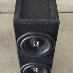DC Audio 10" Subs In Sealed Box