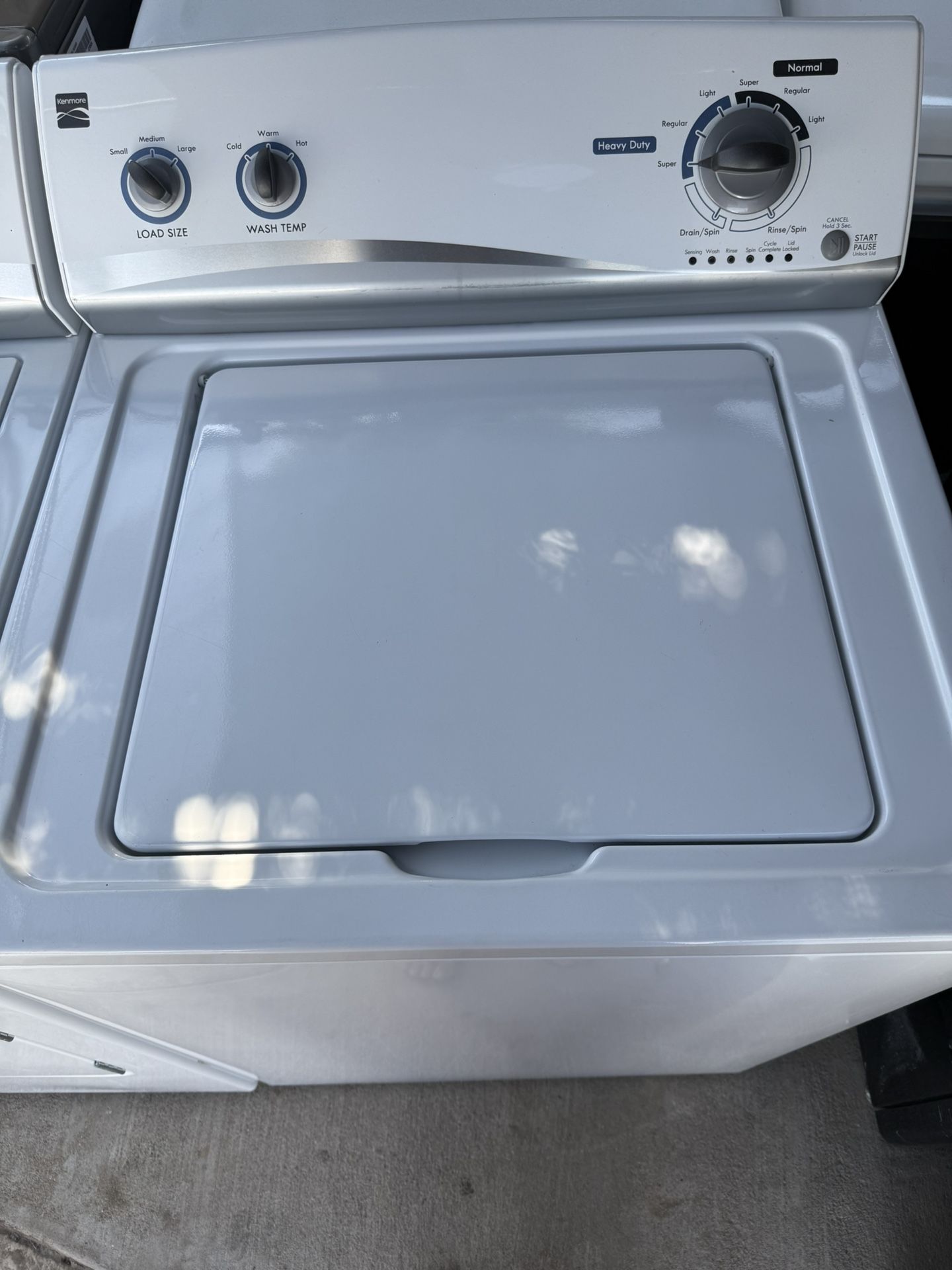 Kenmore Washer with Agitator