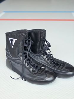Title  boxing shoes size 10