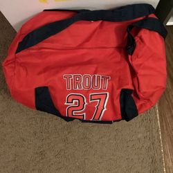 Mike Trout SGA Angels Stadium Giveaway Duffle Bag